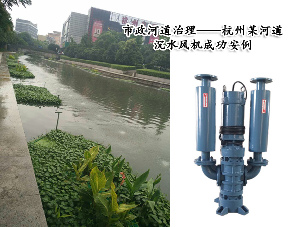 沉水風機在市政河道治理中的優勢 沉水風機在市政河道治理中的優勢