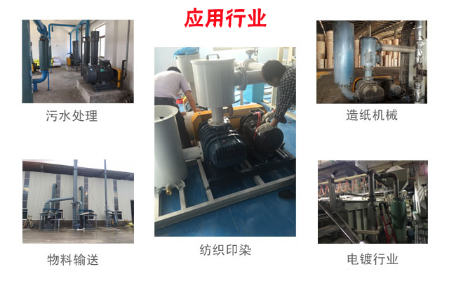 羅茨風機應用行業 羅茨風機應用行業